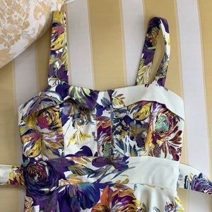 Floral pattern dress